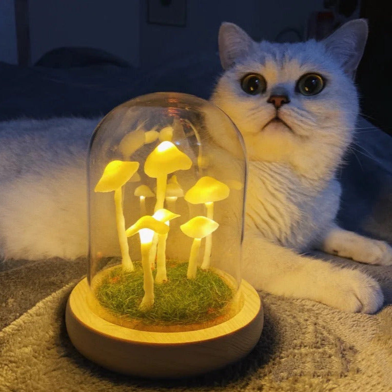 DIY Mushroom Luminous Lamp