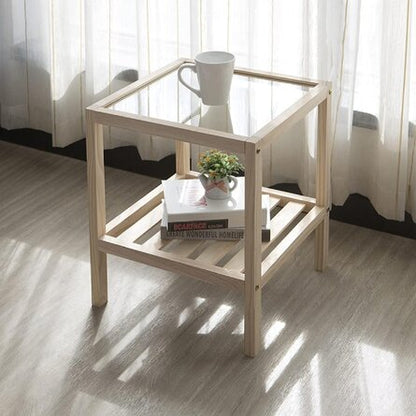 Wooden Bedside Table