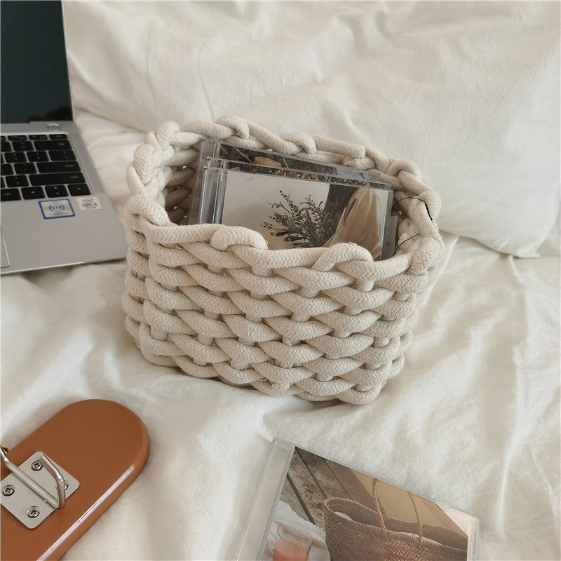 Woven Cotton Basket