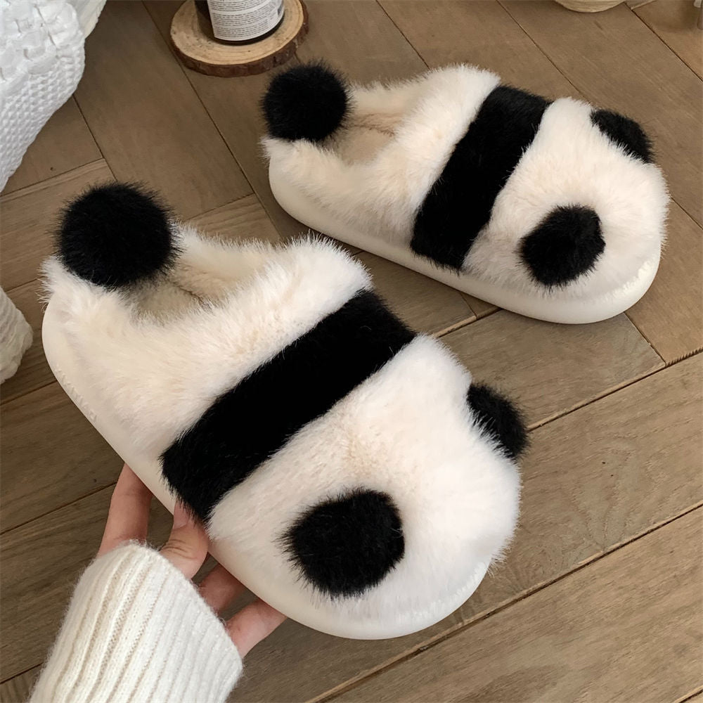 Panda Cotton Slippers