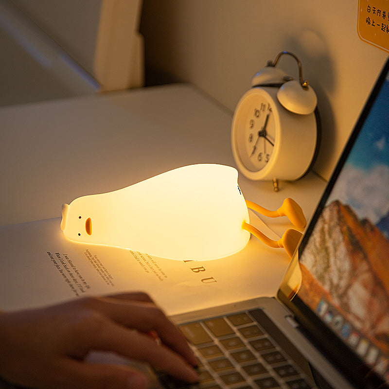 Lie Flat Duck Night Light