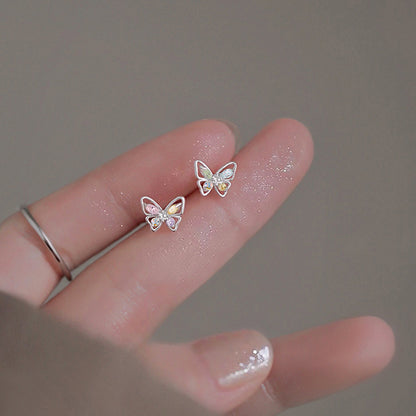 Dainty Crystal Stud Earrings