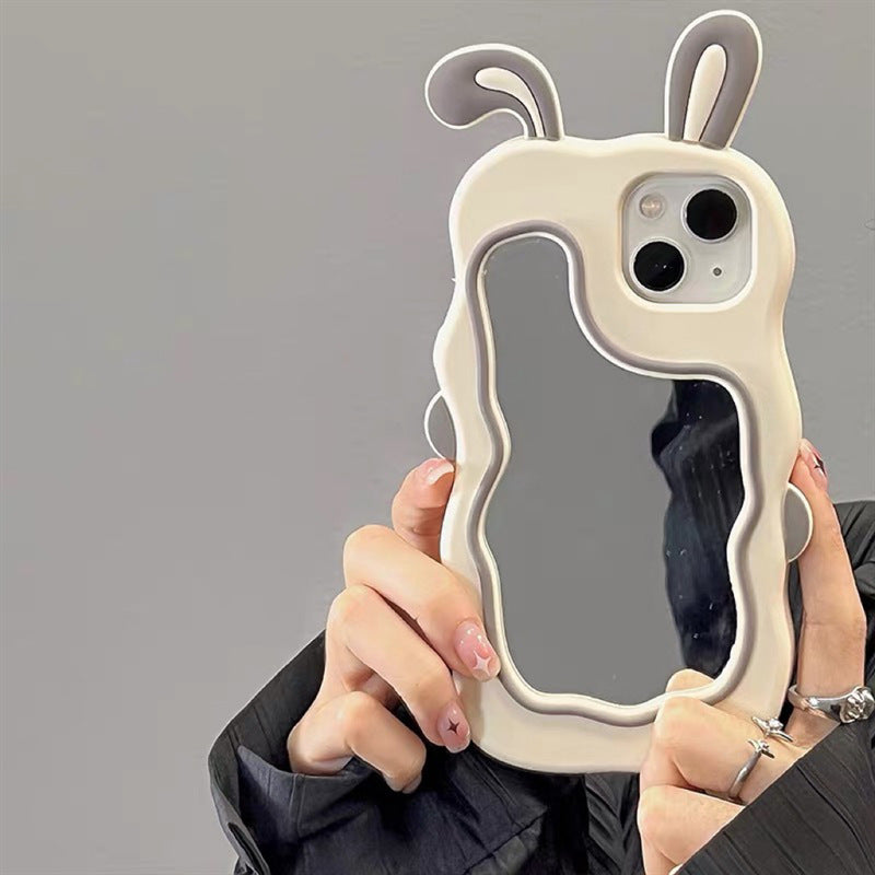 Mirror Bunny Ears Phone Case