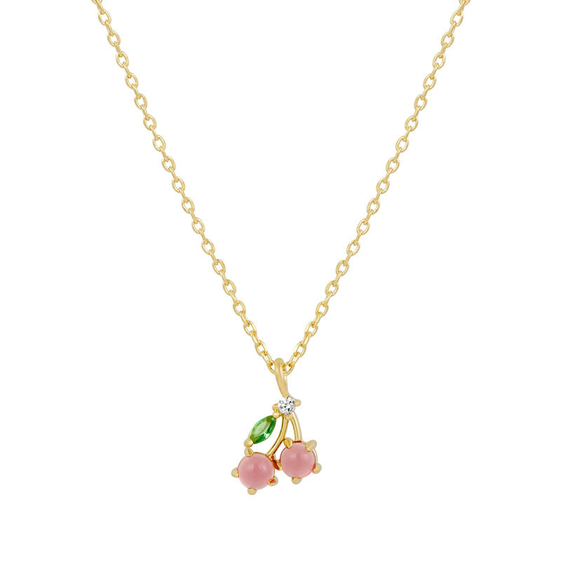 Tropical Fruit Pendant Necklace