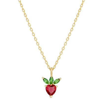 Tropical Fruit Pendant Necklace