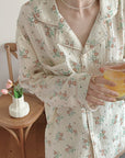Floral Long Sleeve Pajama