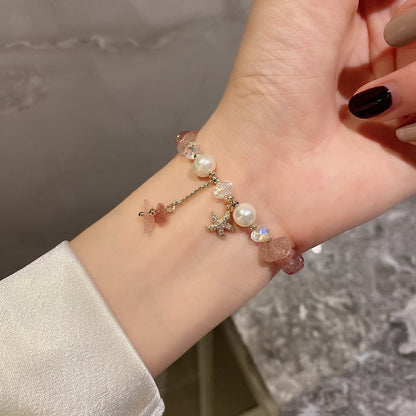 Starfish Crystal Bracelet