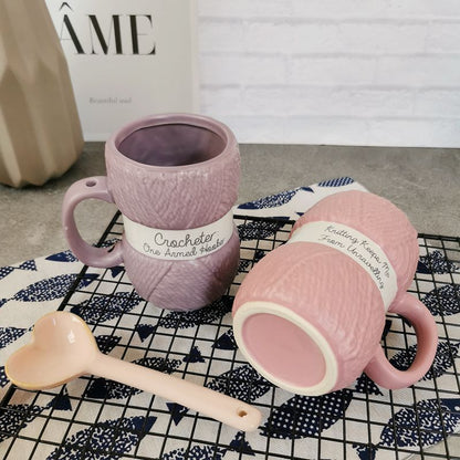 Wool Ceramic Mugs