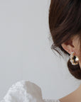 Lace Pearl Earrings