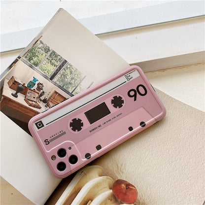 Pink Cassette Tape Phone Case