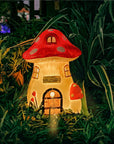 Mushroom House Solar Lamp