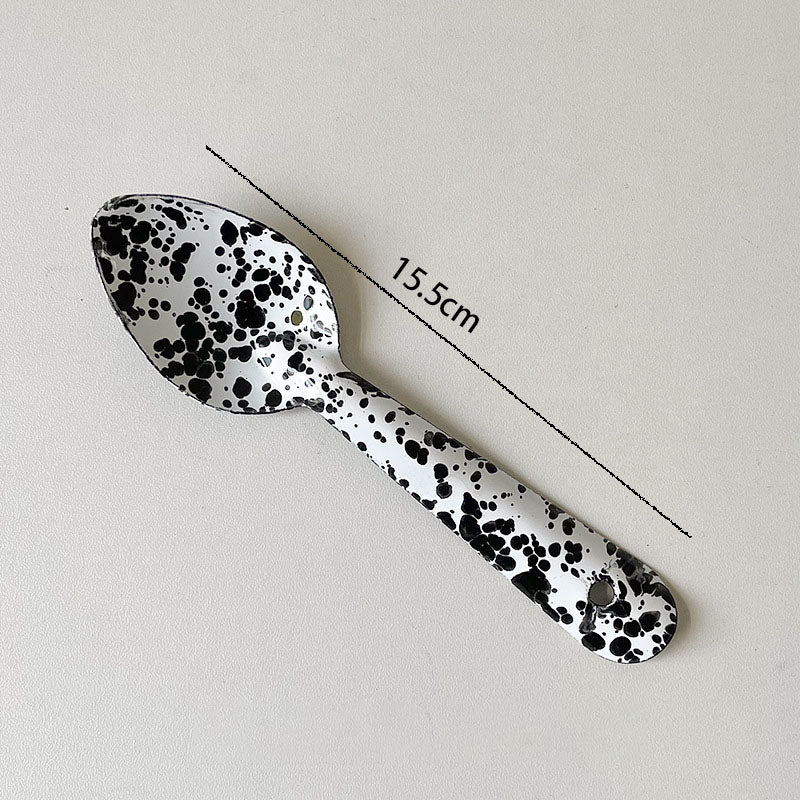 Enamel Splatter Cutlery