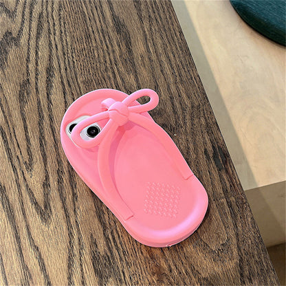 Bowknot Slippers Phone Case