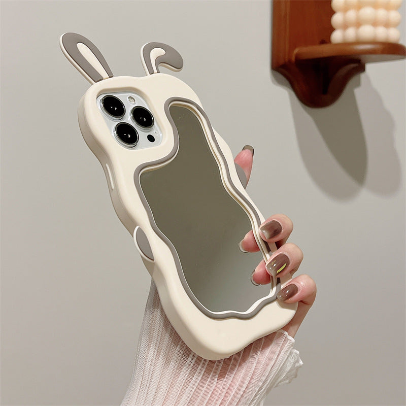 Mirror Bunny Ears Phone Case