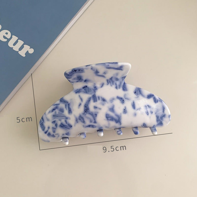 Vintage Porcelain Hair Claw