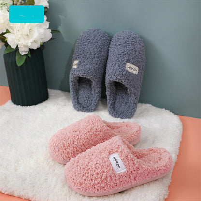 Plush Cotton Slippers