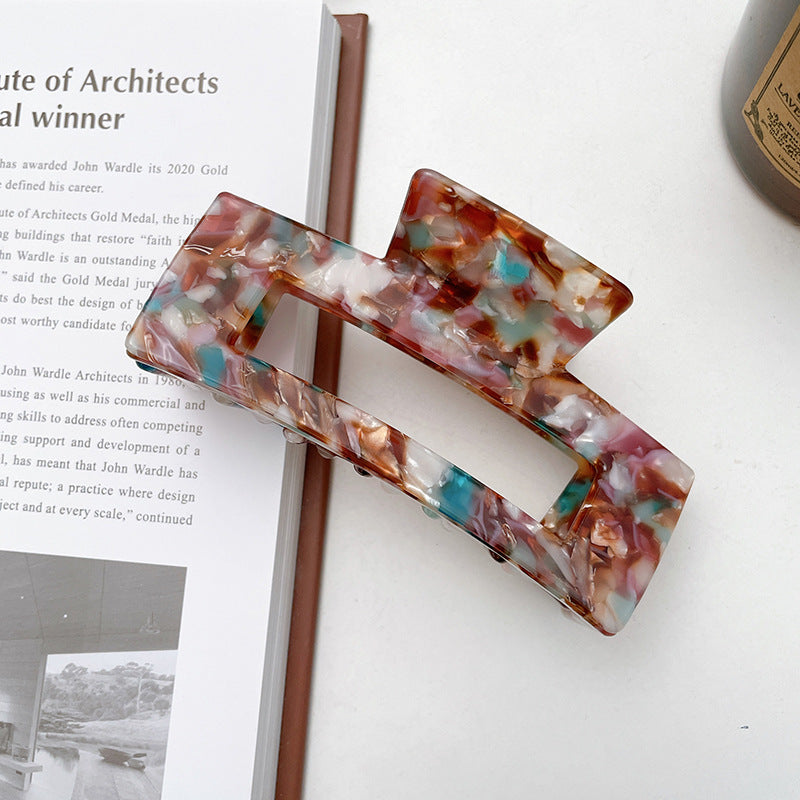 Marble Hair Clips