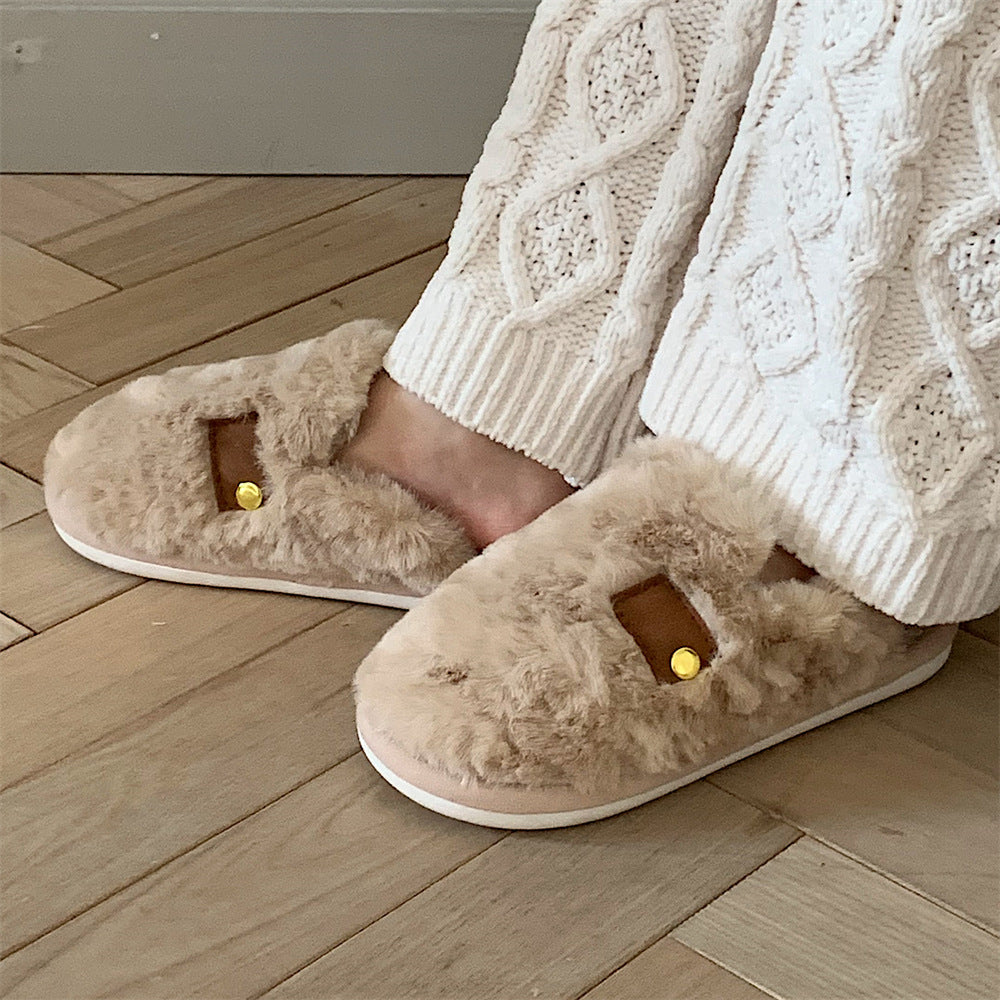 Warm Cotton Slippers