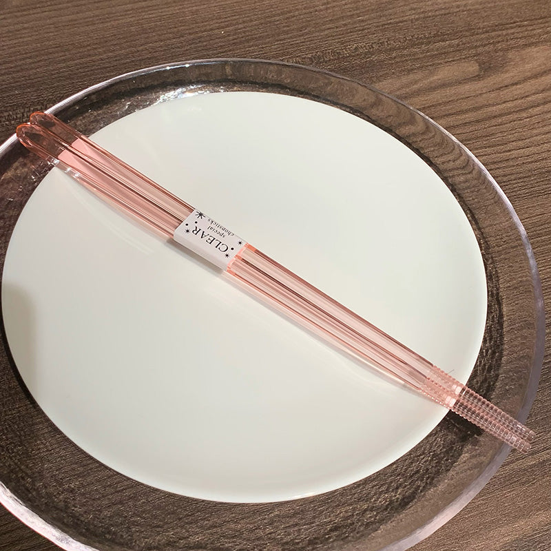 Candy Color Transparent Chopsticks