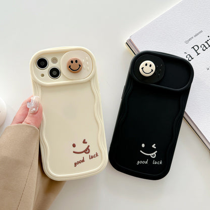 3D Smile Camera Lens Phone Case