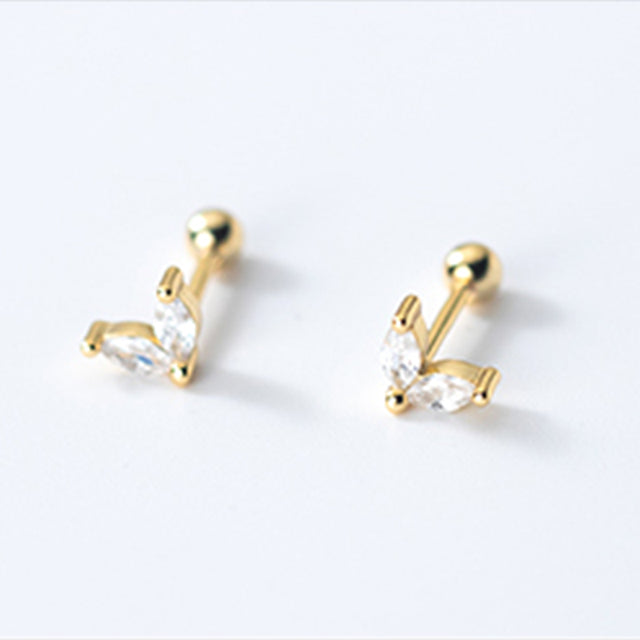 Dainty Butterfly Stud Earrings