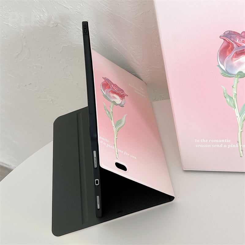 Gradient Flower For iPad Case