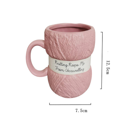 Wool Ceramic Mugs