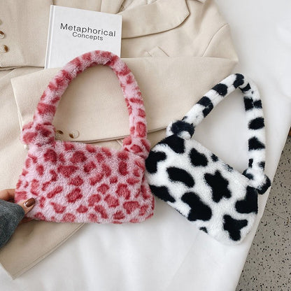 Mini Plush Shoulder Bags