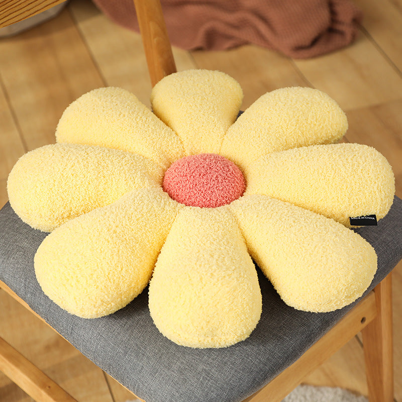 Daisy Flower Pillow