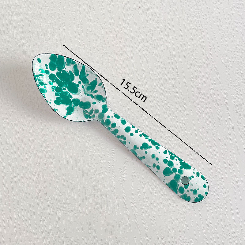 Enamel Splatter Cutlery