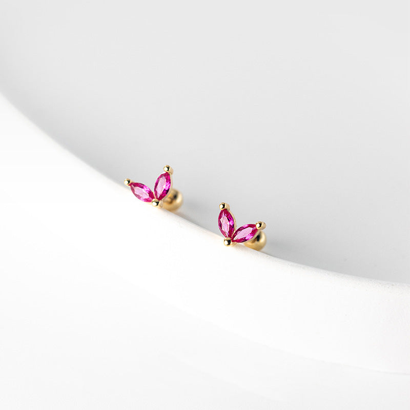 Dainty Butterfly Stud Earrings