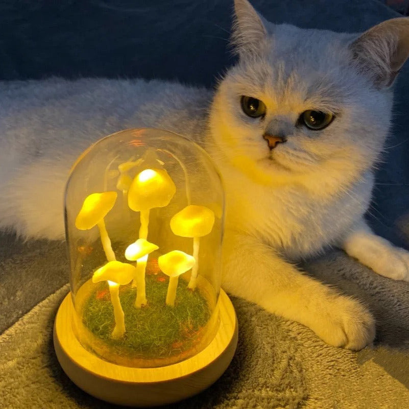 DIY Mushroom Luminous Lamp