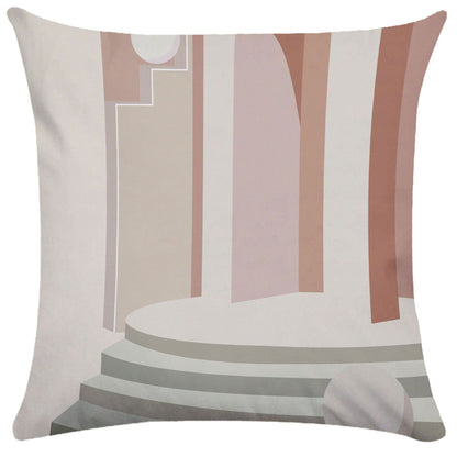 Geometric Building Pillowcase