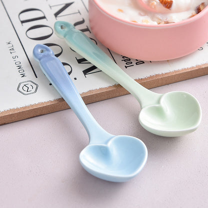 Gradient Ceramic Spoons