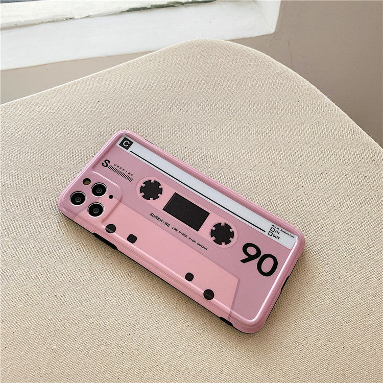 Pink Cassette Tape Phone Case