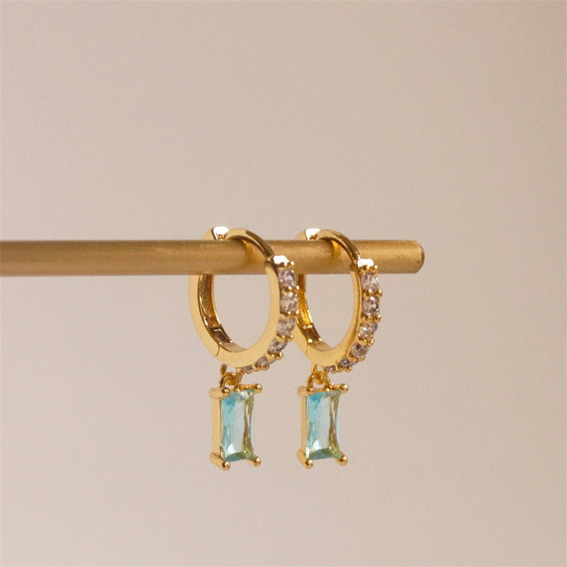 Retro Colorful Earrings