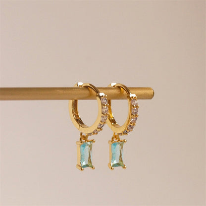 Retro Colorful Earrings