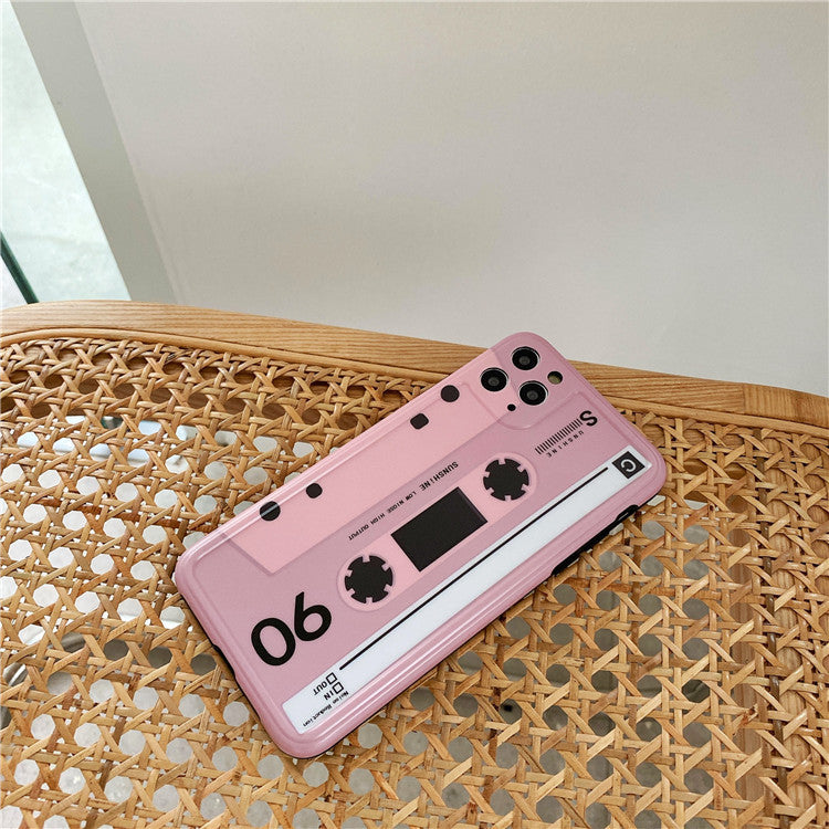 Pink Cassette Tape Phone Case