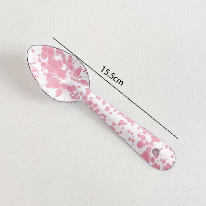 Enamel Splatter Cutlery