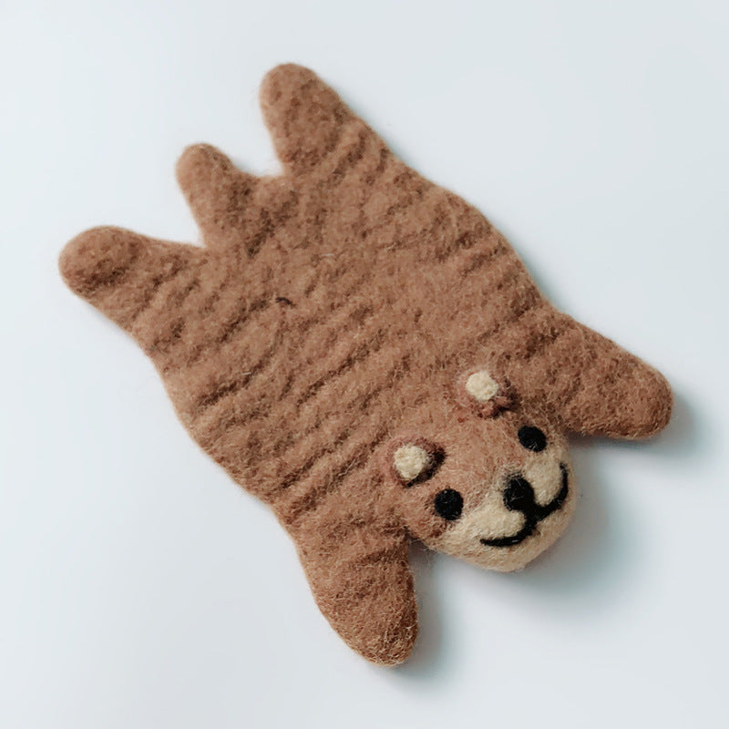 Wool Felt Animal Coaster