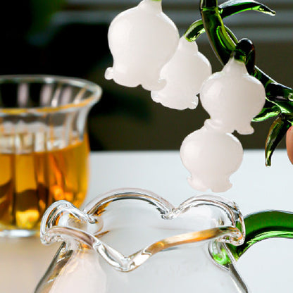 Lily of The ValleyGlass Tea Set