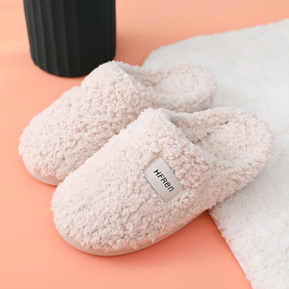 Plush Cotton Slippers