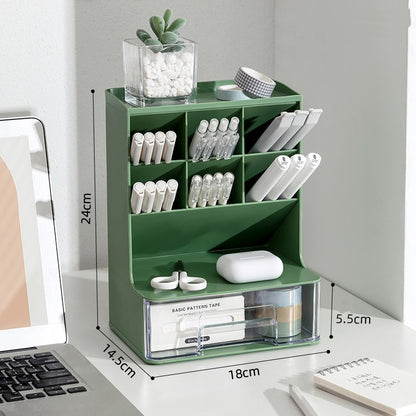 Pen Holder Desk Storage Box