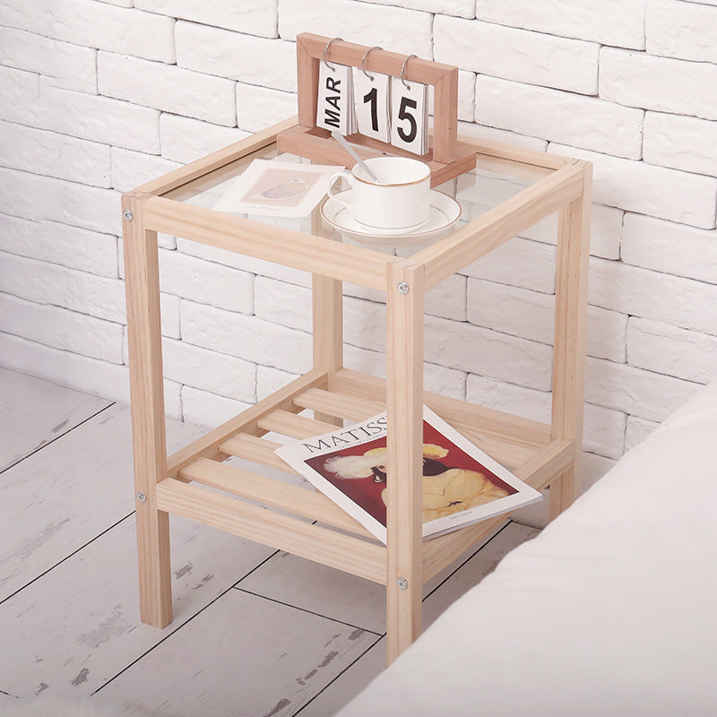 Wooden Bedside Table