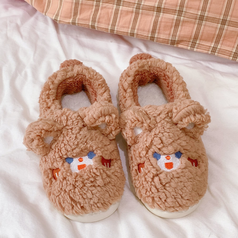 Bunny &amp; Bear Ears Slippers