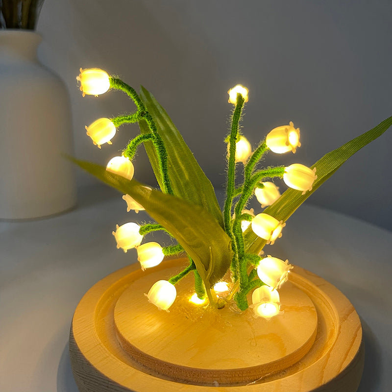 DIY Lily of the Valley Lamp