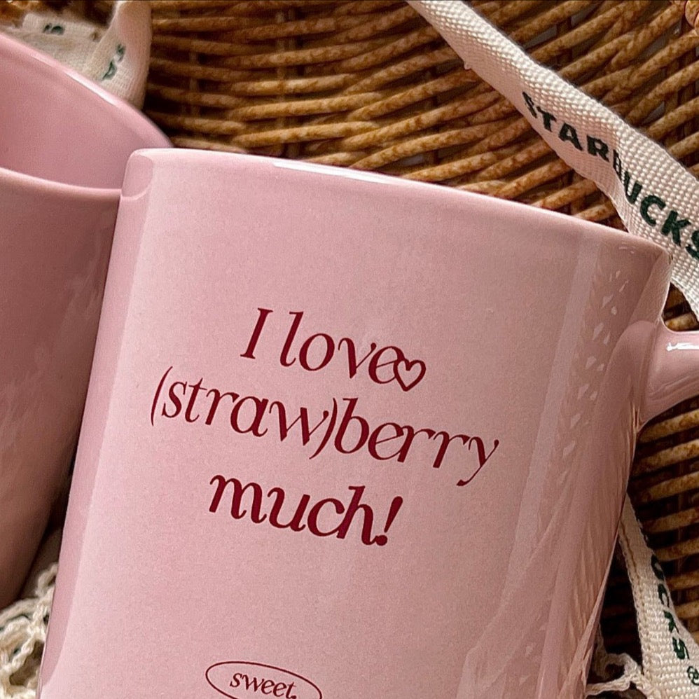 (Straw)berry Pink Mug