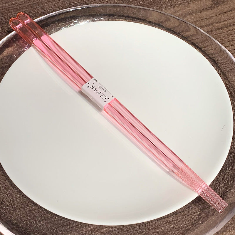 Candy Color Transparent Chopsticks