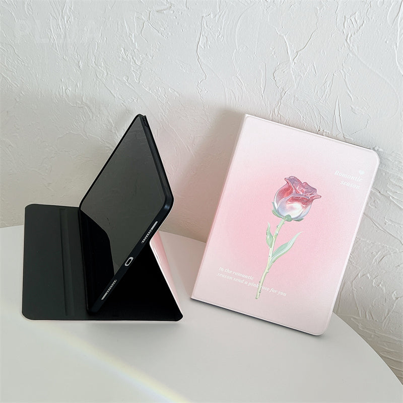 Gradient Flower For iPad Case