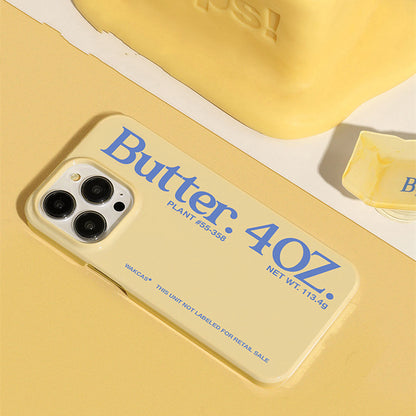 Butter Phone Case with Pop-Socket